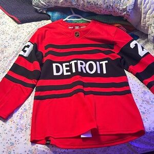 Raymond Red and Black Women’s jersey
